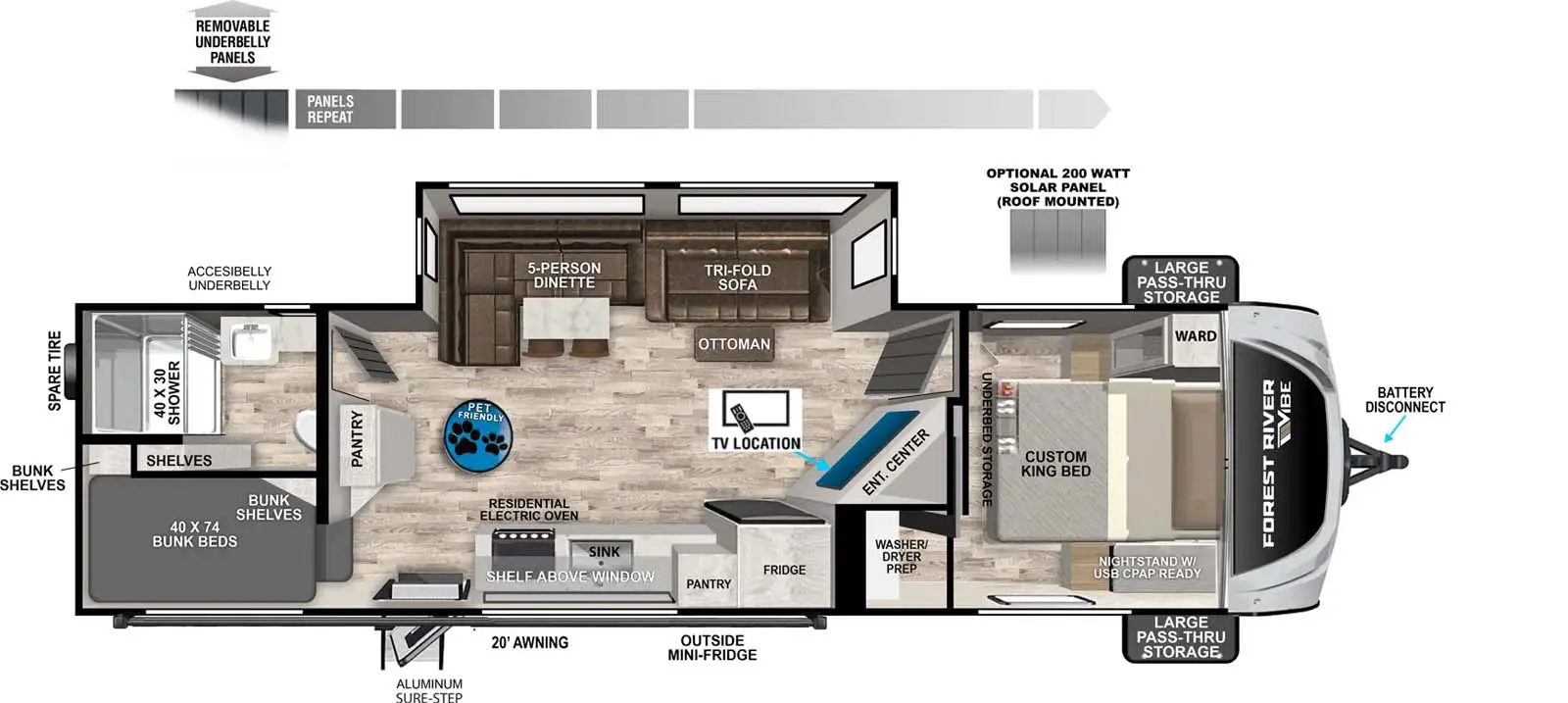 2600BH Floorplan Image